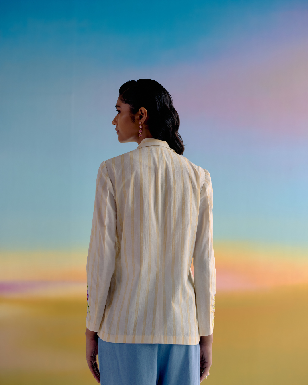 SILENT BLOSSOM SEQUINS JACKET