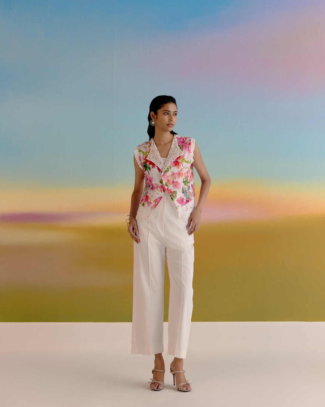 Bougainvillea BAHAR WAISTCOAT