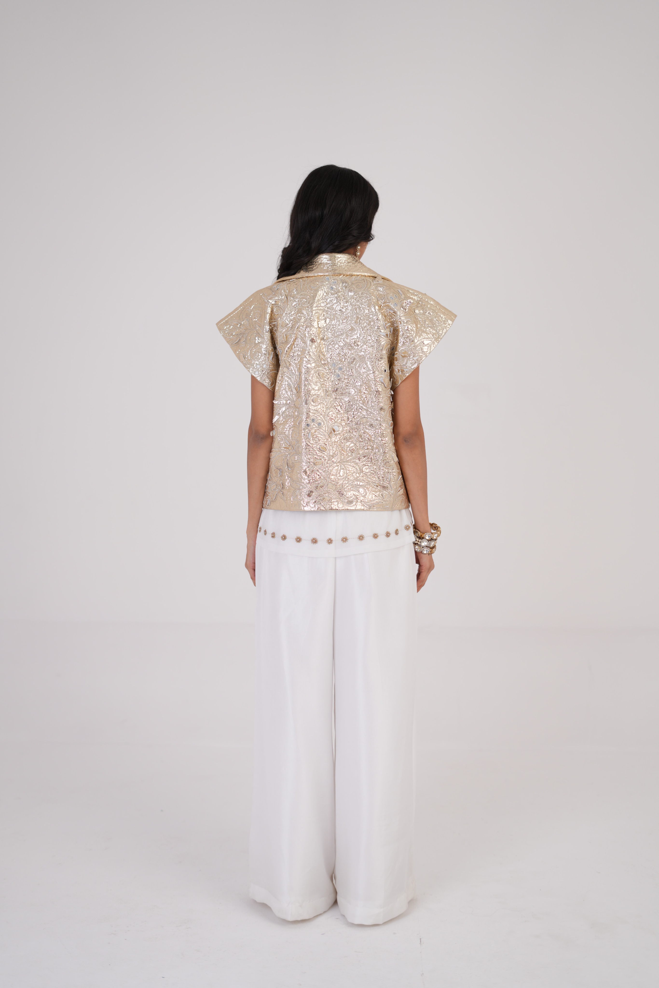 Moon Bloom Jacket with Cutwork