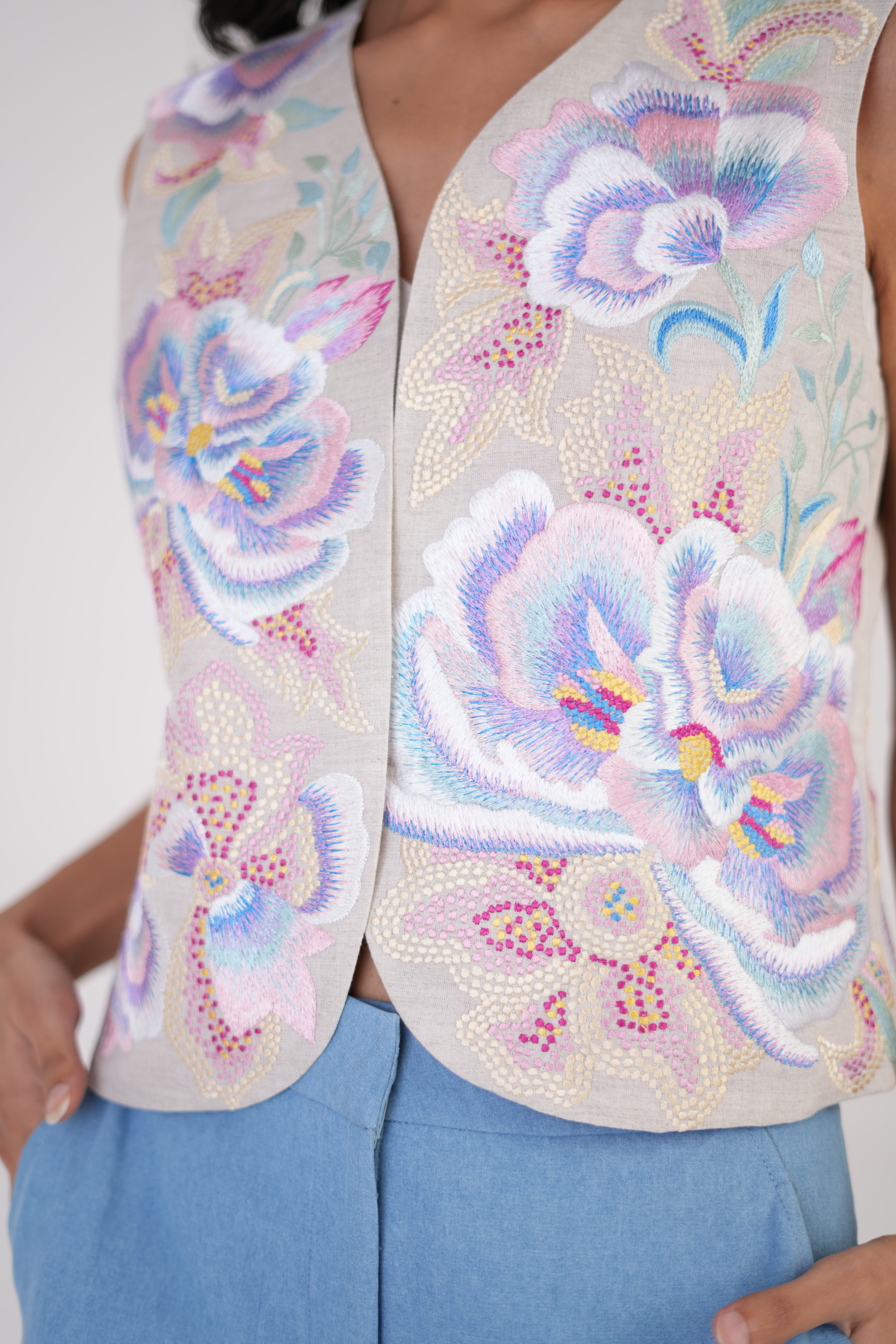 Classic Straight Denim Pants