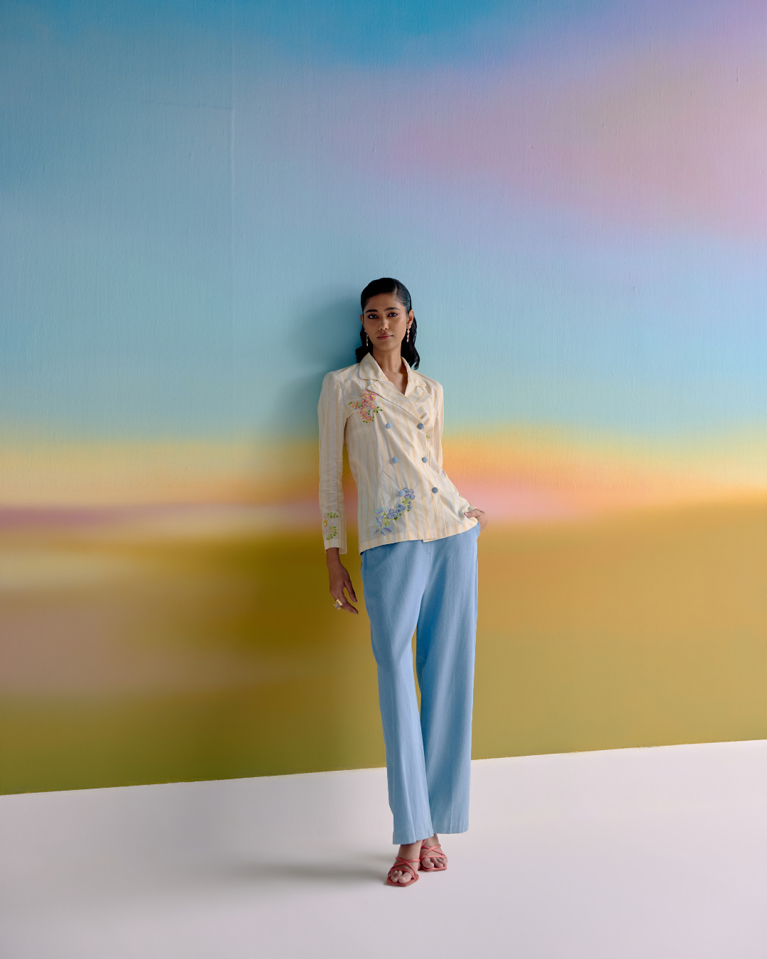 SILENT BLOSSOM SEQUINS JACKET