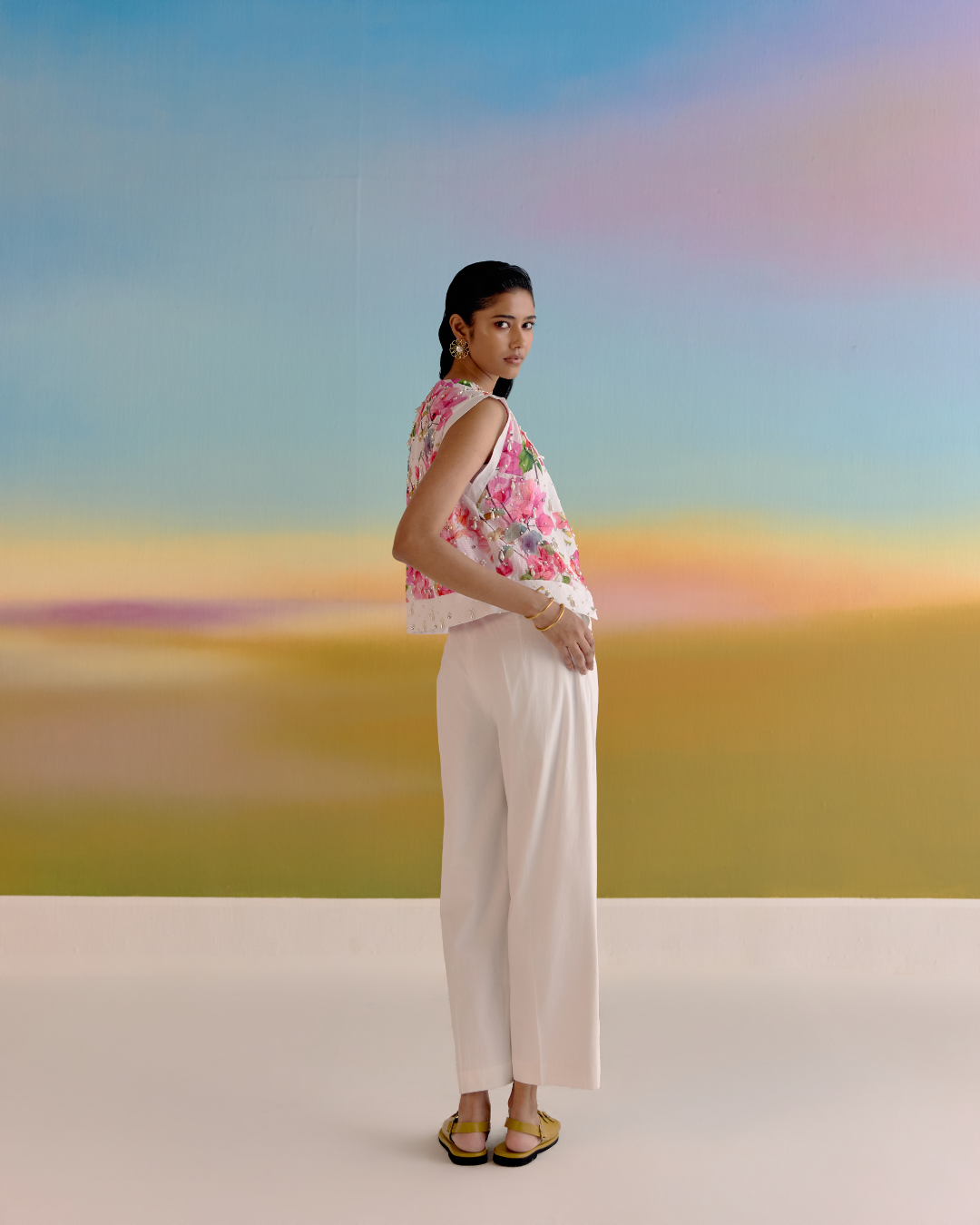 Bougainvillea BAHAR WAISTCOAT