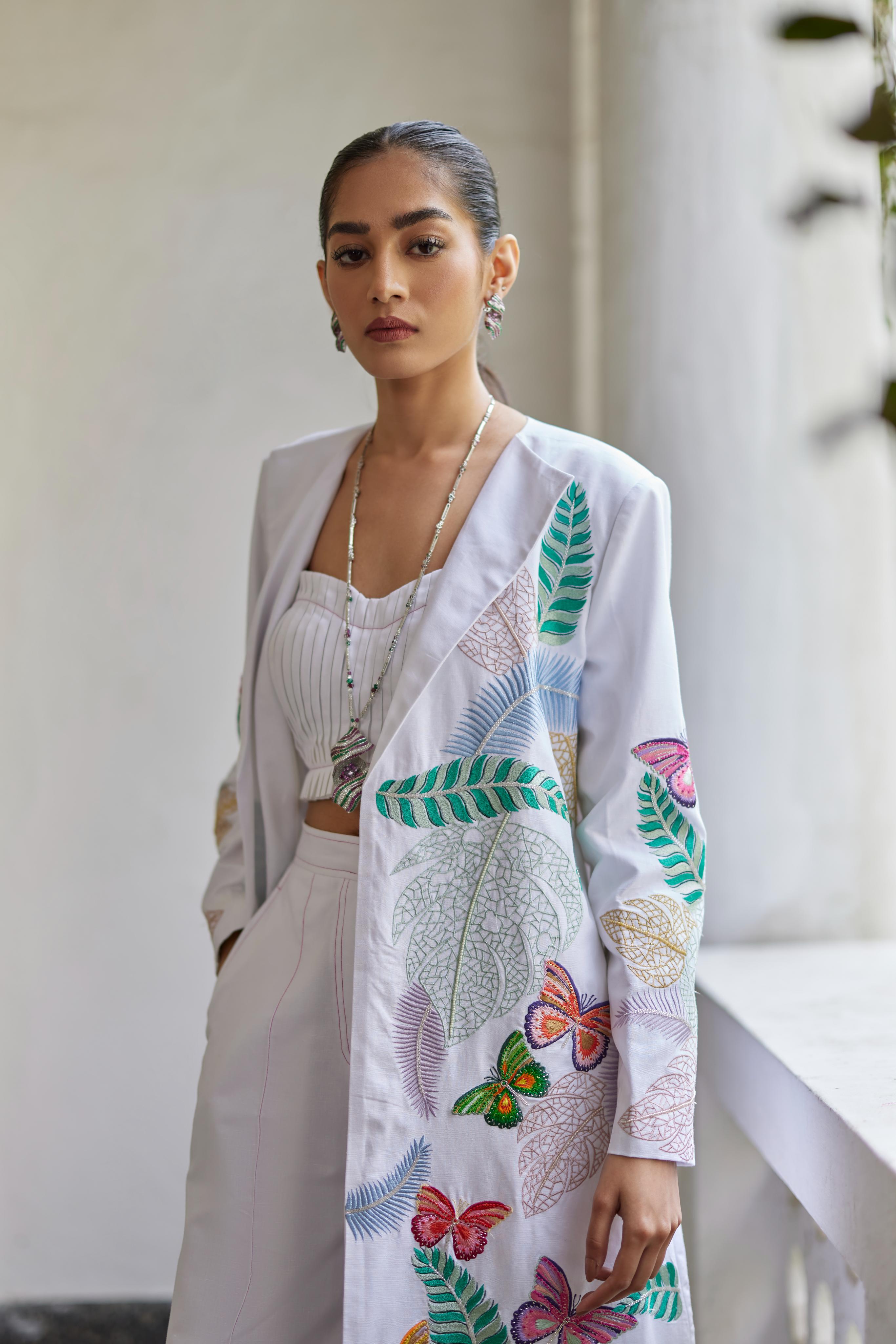 White Butterfly Jacket